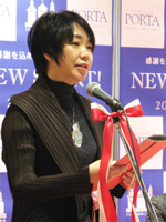 記念式典での作品紹介