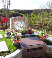 なでしこ墓石開眼